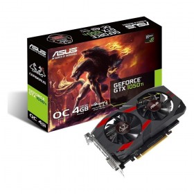 Κάρτα Γραφικών Asus GeForce GTX 1050 Ti 4GB Cerberus OC editio 90YV0A74-M0NA00